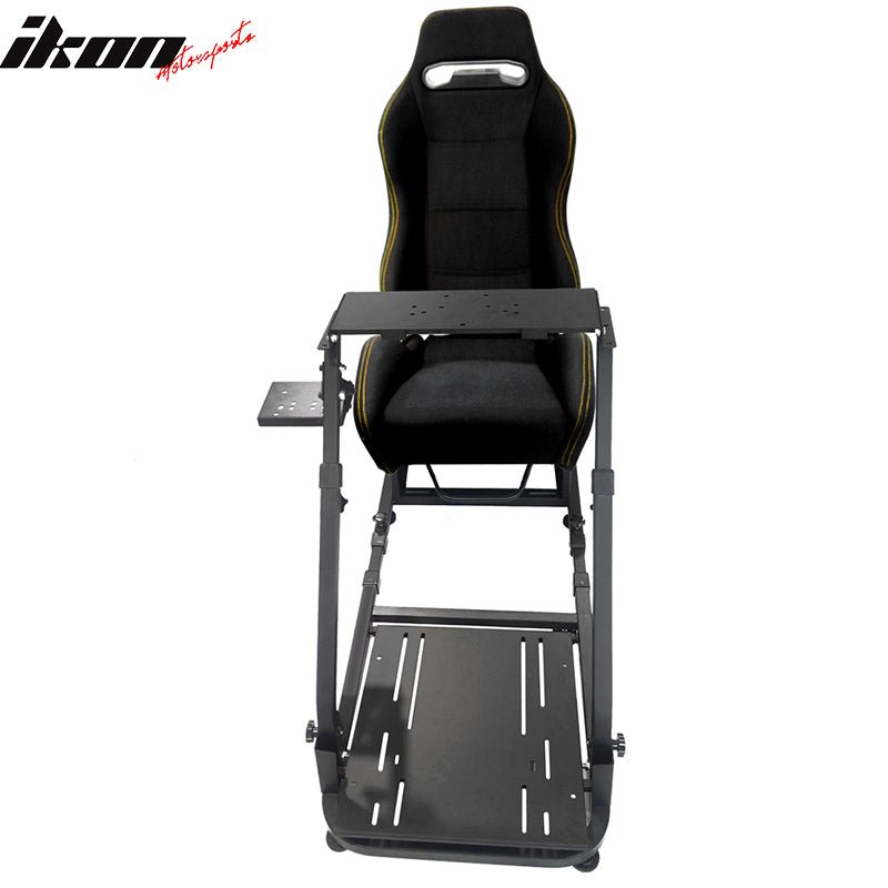 Logitech G29 Thrustmaster Racing Simulator Steering Wheel StandYellow StitchIkon Motorsports