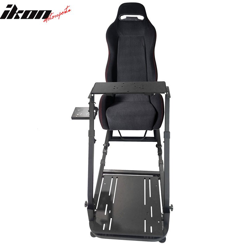 Logitech G29 Thrustmaster Racing Simulator Steering Wheel StandRed StitchIkon Motorsports