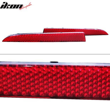 Fits 16-23 Chevy Camaro Rear Bumper LED Reflector Brake Light Replacement