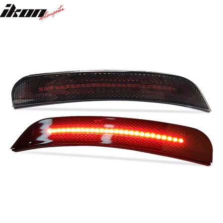 Fits 15-23 Dodge Charger LED Side Marker Lights Turn Signal Lamp