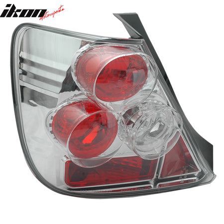 Fits 02-05 Honda Civic 3Dr SI Hb Chrome Altezza Tail Lights