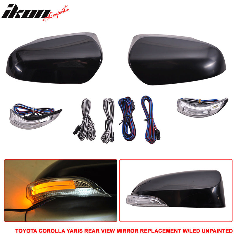 2014-2016 Toyota Corolla Side Mirror Outer Shell Replacement & CCFL