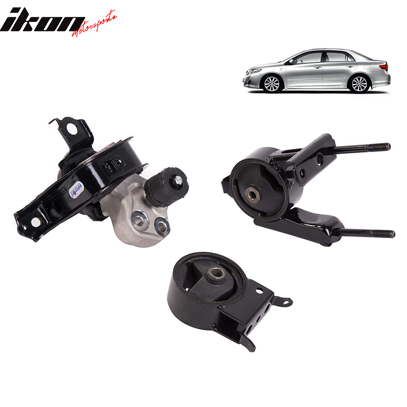 2000-2005 Toyota Echo 1.5L Engine Motor Transmission Mount Kit 3PC