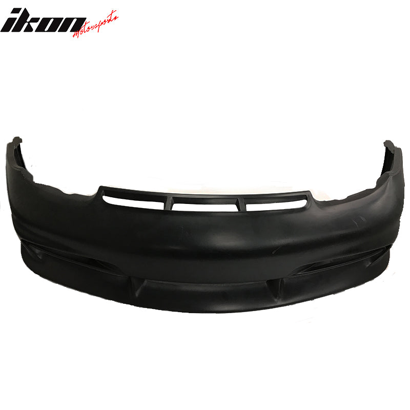 Front Bumper Cover Compatible With 1997-2004 Porsche Boxter 986, GT3 Style Front Bumper Conversion Replacement PU Poly Urethane by IKON MOTORSPORTS, 1998 1999 2000 2001 2002 2003