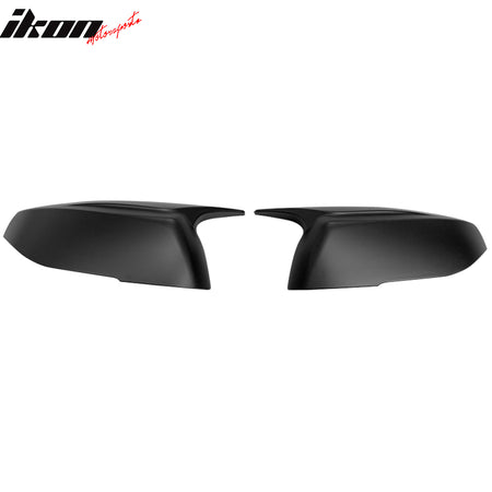 Carbon Fiber Print Mirror Cover Caps For 2014-2023 Infiniti Q50 & 2017-2022 Q60 (X-Style)