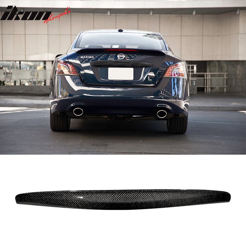 2009-2015 Nissan Maxima Trunk Molding Rear Lid Cover Carbon Fiber