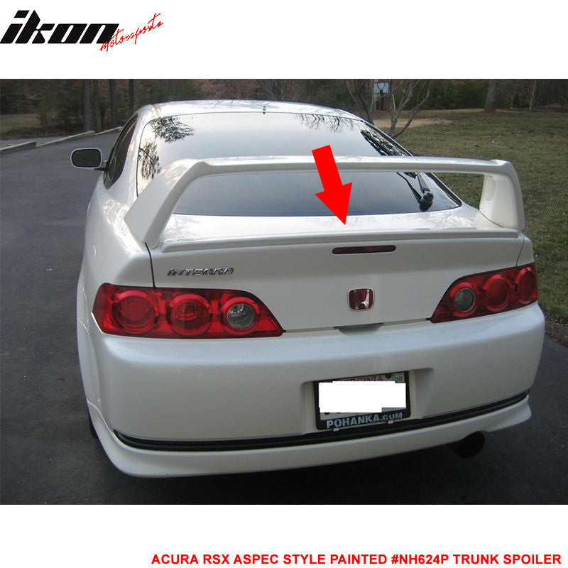 Fits 02-06 Acura RSX Aspec Style Trunk Spoiler Deck Lid - ABS