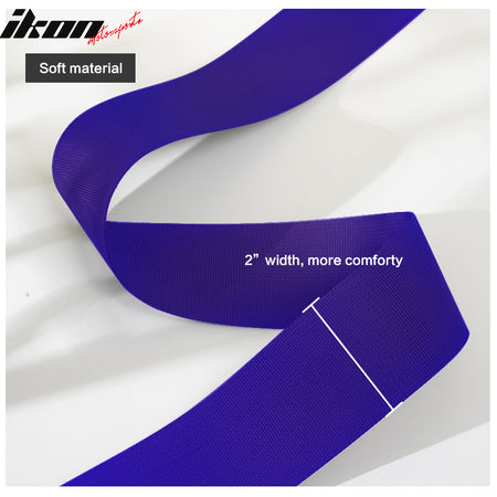 Clearance Sale 4 Point Harness Cam-lock Seat Belt 2" Wide Nylon Purple Go-kart