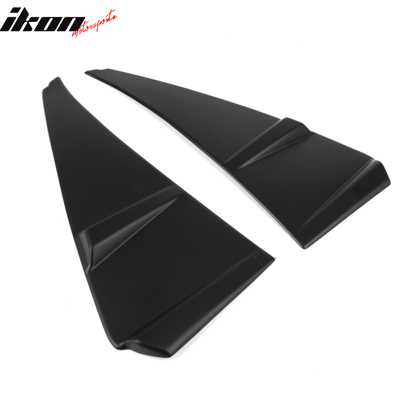 Fits 08-14 Lexus ISF Novel Style Side Vent Fender Air Wing Trim 2 Pieces PP