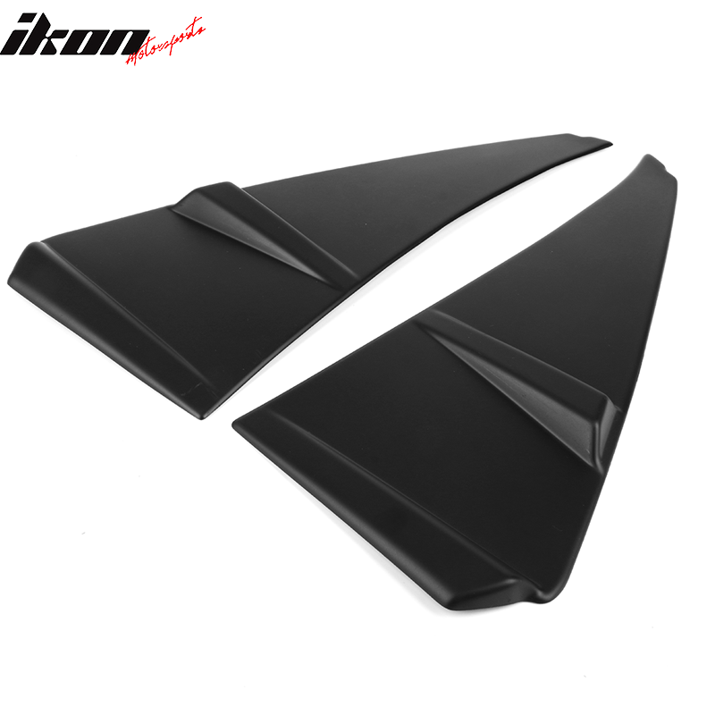 Fits 08-14 Lexus ISF Novel Style Side Vent Fender Air Wing Trim 2 Pieces PP