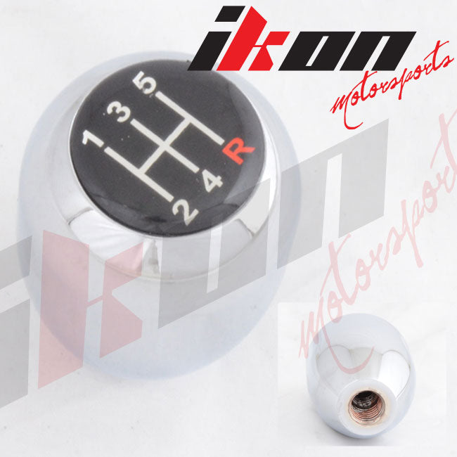 Manual MT Transmission 5 Speed Chrome T-R Gear Shift Knob Fits Miata MX-3 MX-6