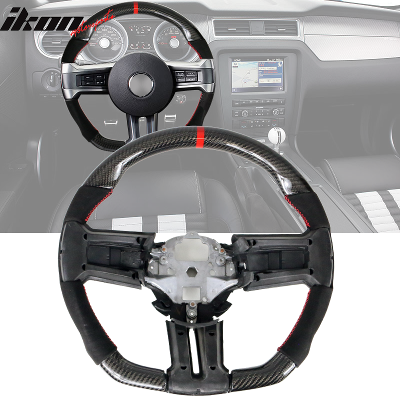 2010-2014 Ford Mustang Steering Wheel Carbon Fiber