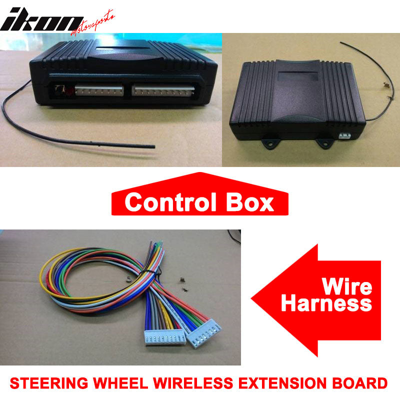 Universal 8 Channel Programmable Steering Wheel Wireless Controller System