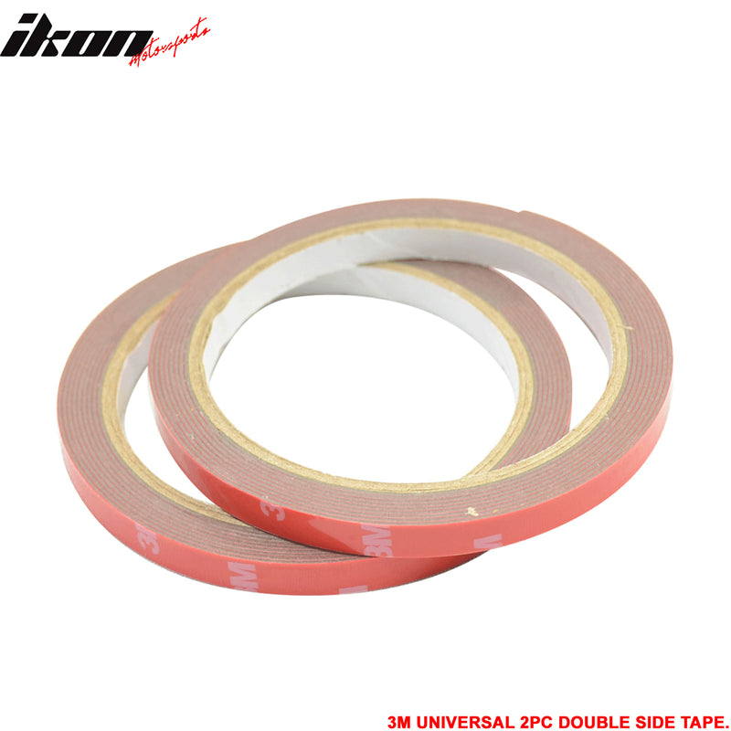 2x Rolls 3M Double Sided Tape Mouldings Trim Versatile Strong