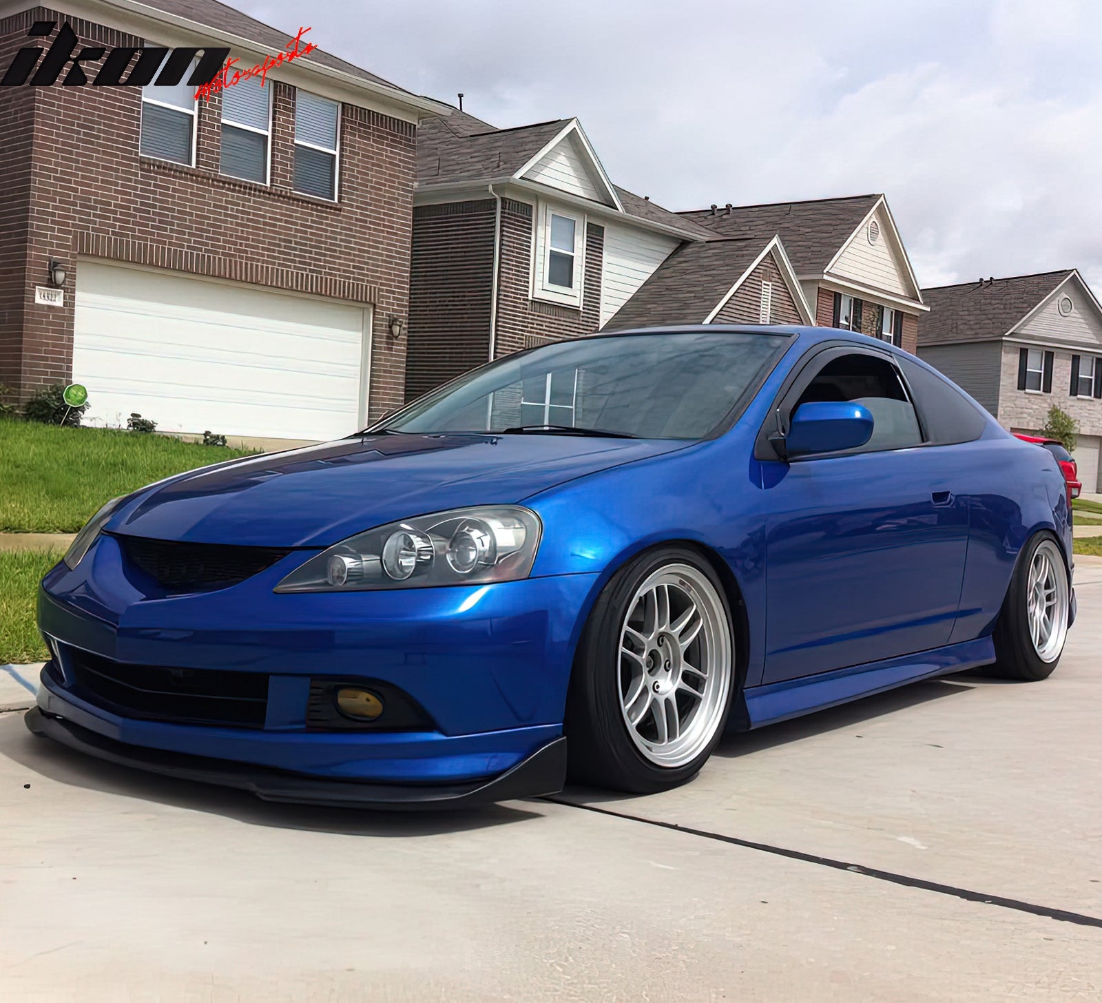 Fits Universal CS2 Style PU Front Bumper Lip Spoiler Lower Splitter Unpainted