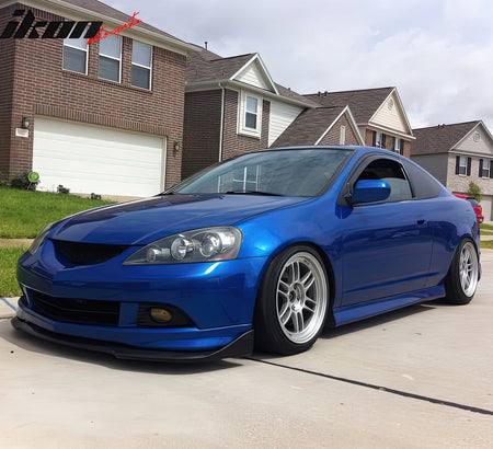 Fits Universal CS2 Style PU Front Bumper Lip Spoiler Lower Splitter Unpainted