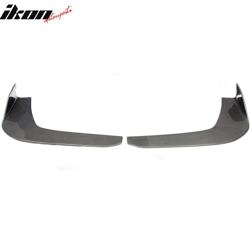 Folie Decor voor Spoiler Flap vleugel Bumper Front Splitter Zelfklevende Perfect Fit Autotoebehoren (Zwart mat, Prefacelift (D075 Folie Decor voor Spoiler Flap vleugel Bumper Front Splitter Zelfklevende Perfect Fit Autotoebehoren (Zwart mat, Prefacelift (D075