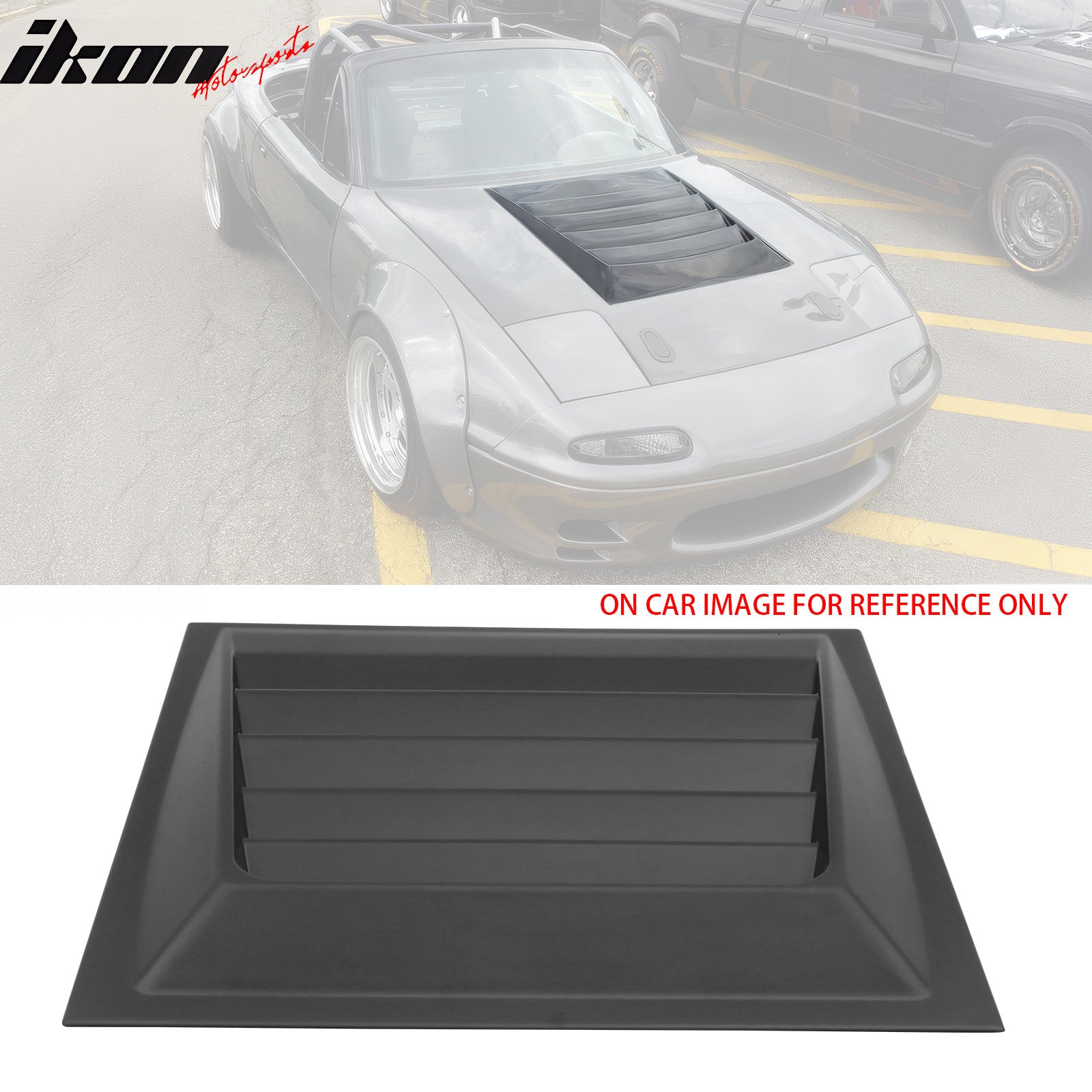 Fits Universal DMAX Style Air Flow Hood Vent Scoop Bonnet Cover
