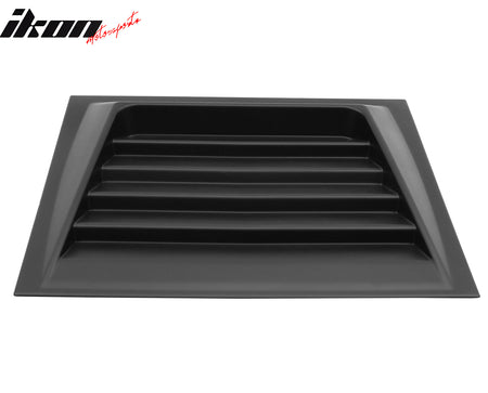 Fits Universal DMAX Style Air Flow Hood Vent Scoop Bonnet Cover Primer Black ABS