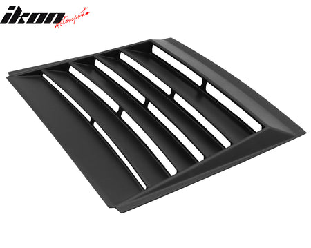 Fits Universal URAS Style Air Flow Hood Vent Scoop Bonnet Cover Primer Black ABS
