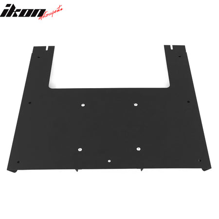 Universal Rear Bumper Diffuser Lip Splitter Shark Fins Aluminium