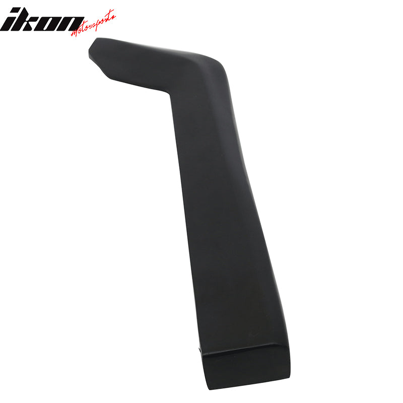 Universal 2PC HT Style 20" PU Rear Bumper Spats Side Apron Splitter Extensions