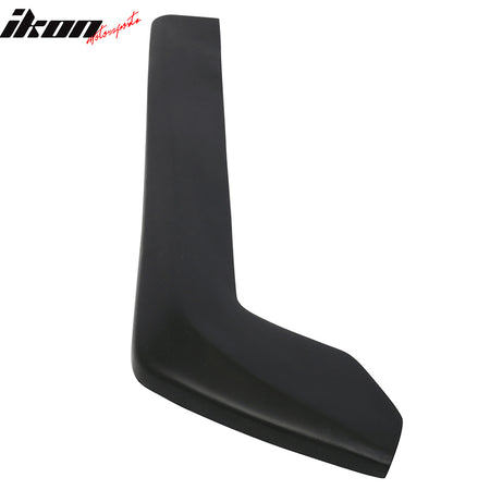 Universal 2PC HT Style 20" PU Rear Bumper Spats Side Apron Splitter Extensions