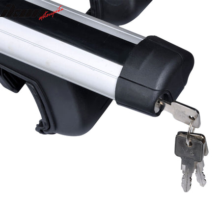 48" Universal Car Pick Up Roof Rack Top Aluminum Cargo Carrier Cross Bars Clamps