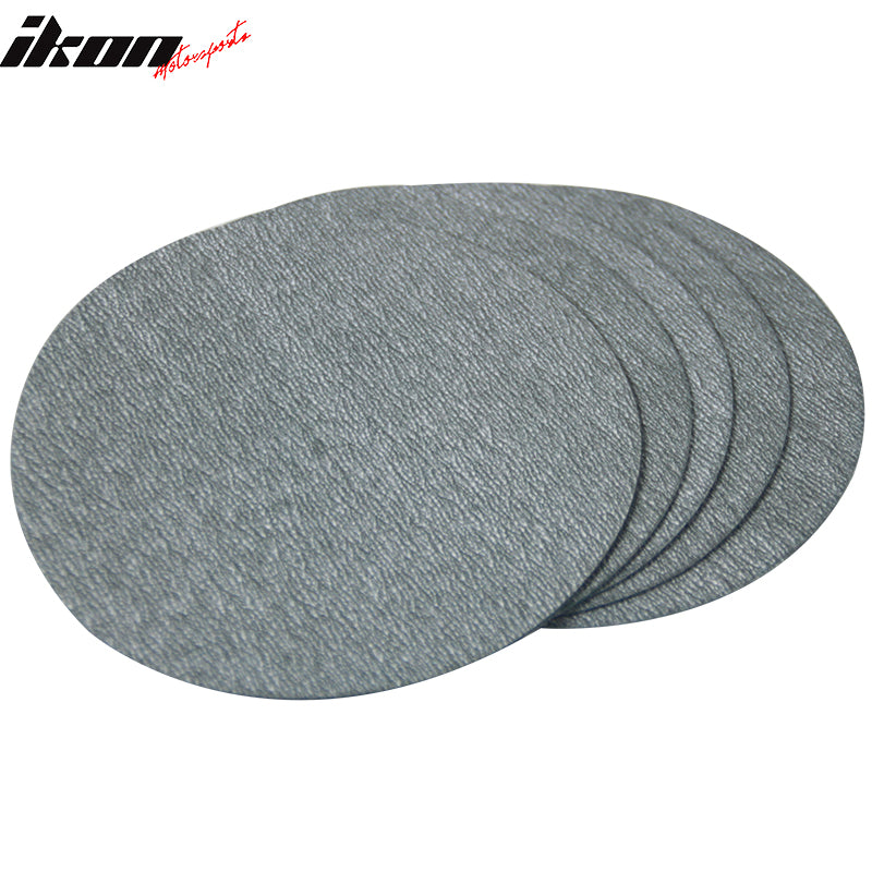 Universal Sand Paper, 100PC 5Inch 127mm 800 Grit Auto Sanding Disc No Hole Sandpaper Sheets Sanding Paper by IKON MOTORSPORTS