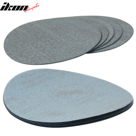 100PC 5Inch 127mm 800 Grit Auto Sanding Disc No Hole Sandpaper Sheets Sand Paper