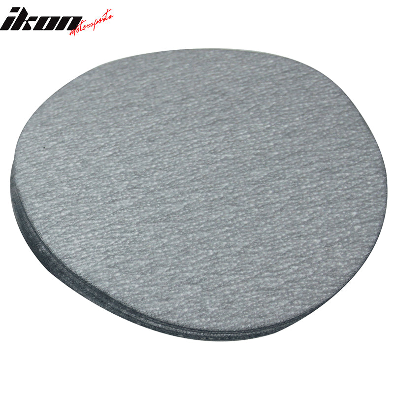 Universal Sand Paper ,100PC 5Inch 127mm 400 Grit Auto Sanding Disc No Hole Sandpaper Sheets Sanding Paper by IKON MOTORSPORTS