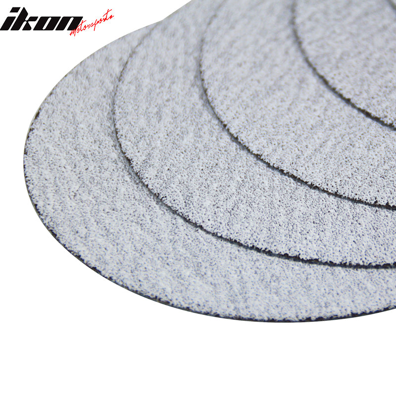 100PCS 5Inch 127mm 80 Grit Auto Sanding Disc No Hole Sandpaper Sheets Sand Paper