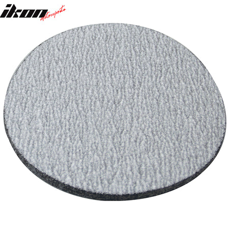 Universal Sand Paper, 100PC 5Inch 127mm150 Grit Auto Sanding Disc No Hole Sandpaper Sheets Sanding Paper by IKON MOTORSPORTS