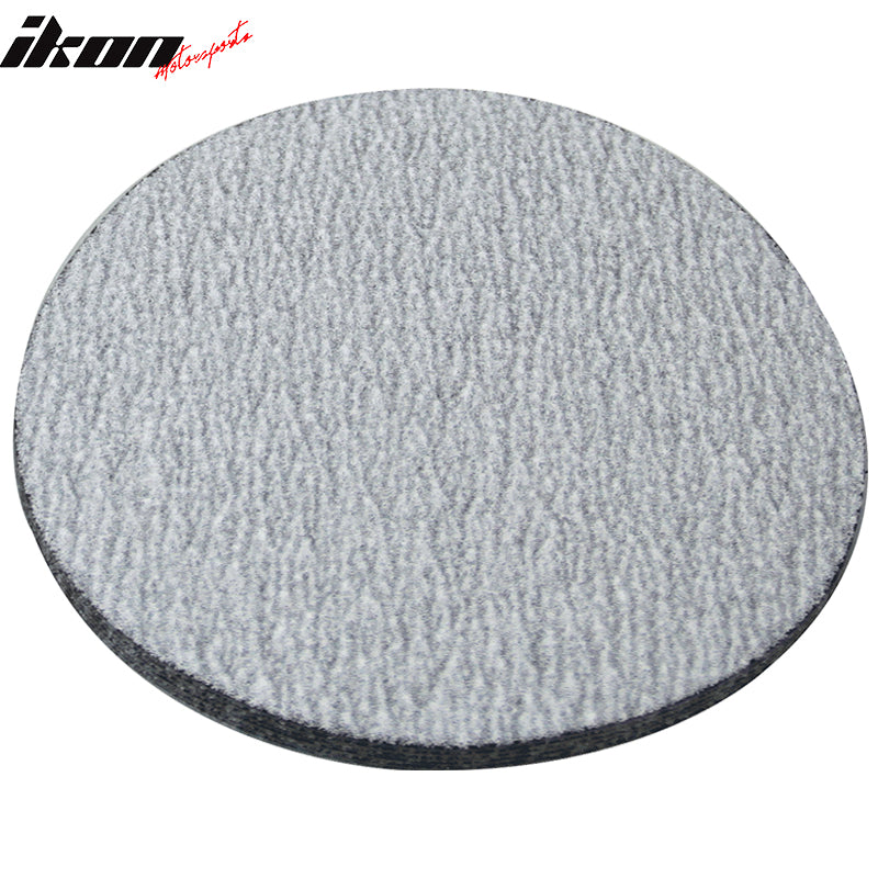 Universal Sand Paper, 100PC 5Inch 127mm150 Grit Auto Sanding Disc No Hole Sandpaper Sheets Sanding Paper by IKON MOTORSPORTS