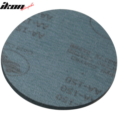 100PC 5Inch 127mm 150 Grit Auto Sanding Disc No Hole Sandpaper Sheets Sand Paper