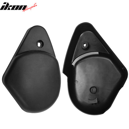 Universal Reclinable Racing Seats Left Side Adjuster Cover Black