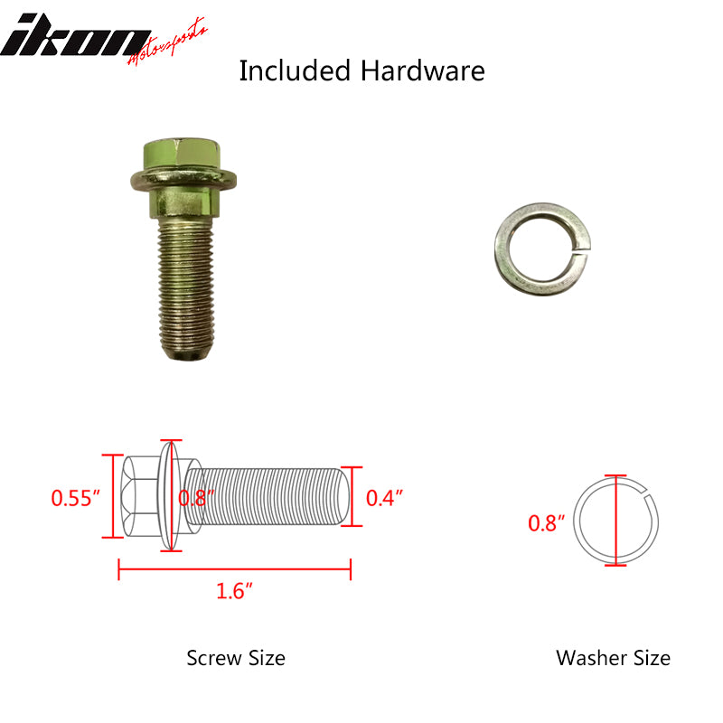 5th Seat Belt Cam-lock Racing Harness 2" Wide Nylon Red Go-kart