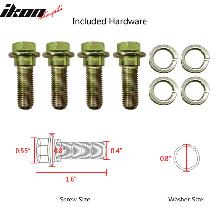 4 Point Race Harness Cam-lock Seat Belt 2" Wide Nylon Green