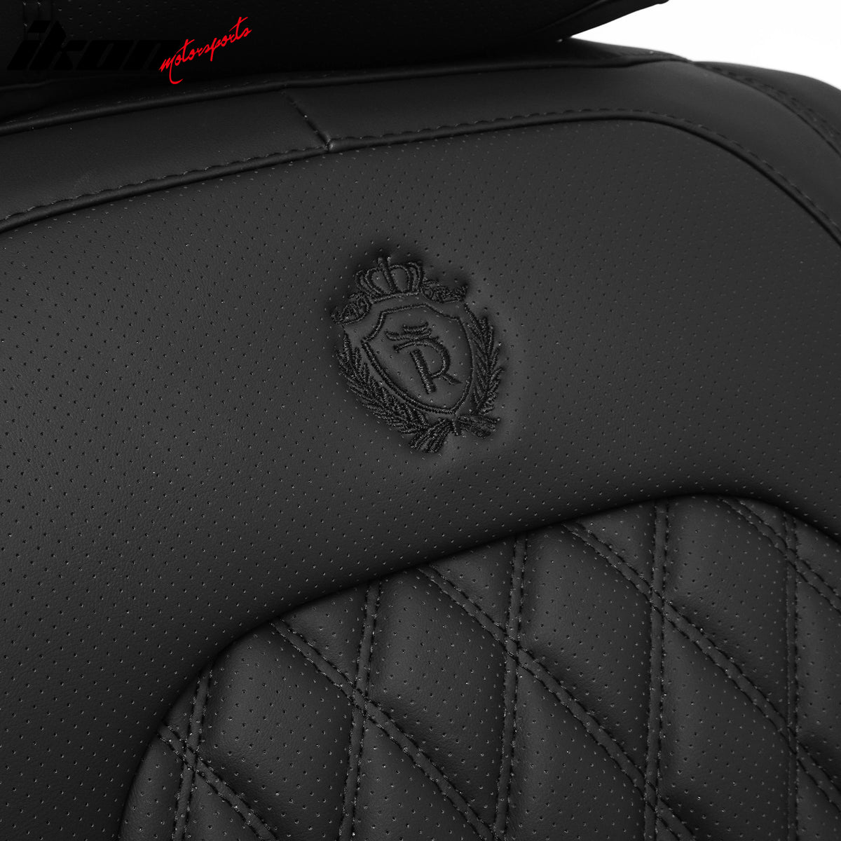 Fits Most 5 Passenger Cars Seat Covers 05 Style Front Rear Row Seat Protector PU