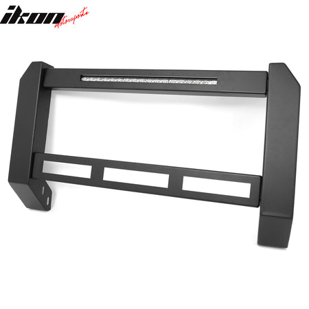 Fits 05-15 Toyota Tacoma Bull Bar Front Brush Bumper Grille Guard W/LED Light