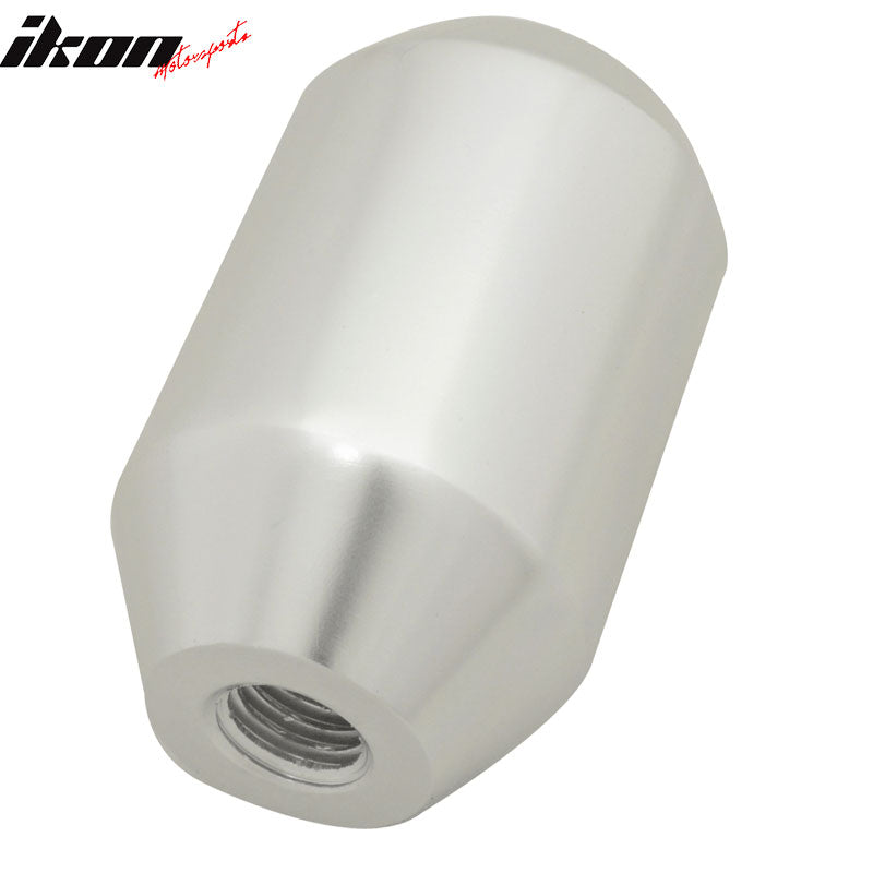 Silver M12X1.75 Thread MT Manual MUG Gear Shift Knob 5 Speed JDM