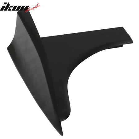 Universal V1 Style Winglet Add On For Side Skirt Extensions PP Rocker Panel 2PC