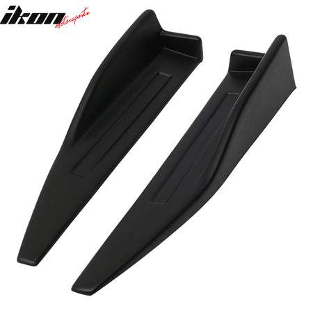 Universal PP Side Skirts Extension Winglet Canard Rocker Splitter
