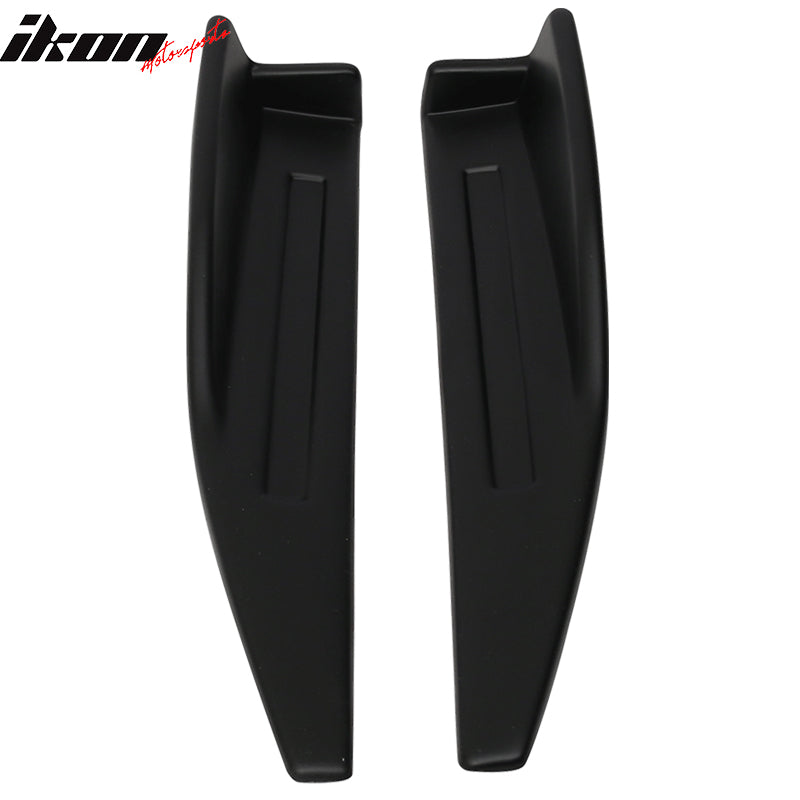 Universal PP Side Skirts Extension Winglet Canard Rocker Splitter
