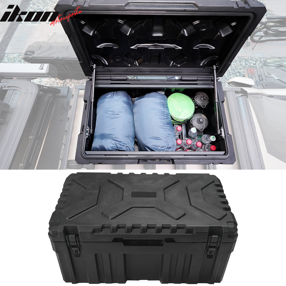 33.5X20X16" Universal Truck Tool Box Storage Case MDPE Black - 105L