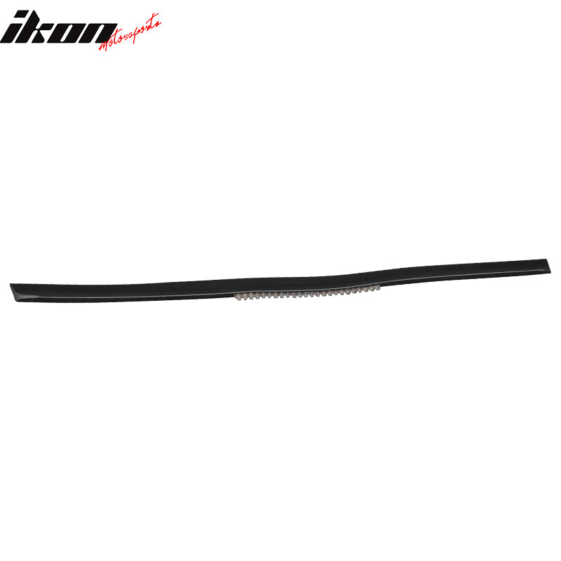 35" PU Rear Trunk Lip Spoiler Wing Tail M3 Style LED Brake Light