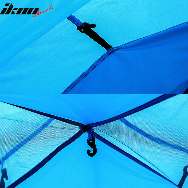 Blue Waterproof Automatic Tent UV Protection For Outdoor Camping Hiking