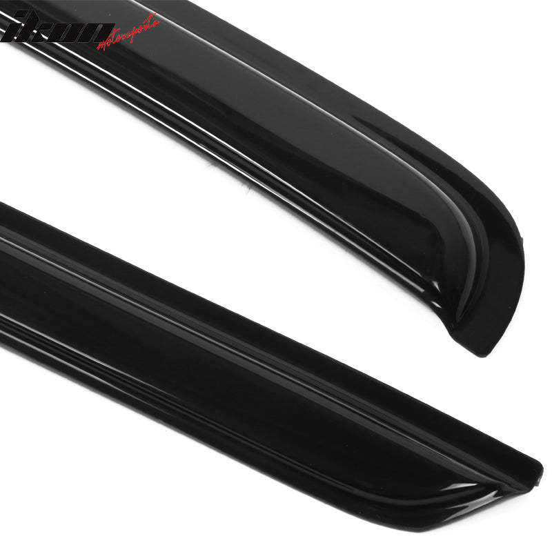 Fits 14-20 Ford Transit Acrylic Window Visors 2Pc Set