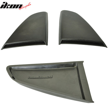 Fit 2015-2023 Ford Mustang Coupe Rear Window Louver