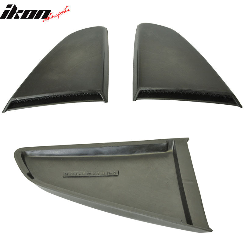 Fit 2015-2023 Ford Mustang Coupe Rear Window Louver